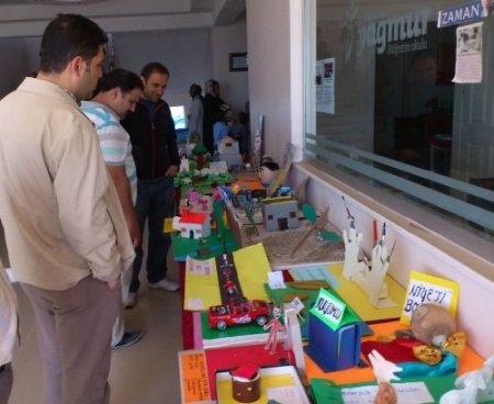 Şırnaklı miniklerden 3 boyutlu atasözleri ve deyimler sergisi