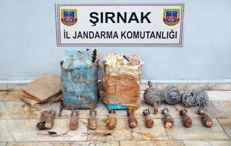 Şırnak’ta vatandaşın ihbarı üzerine teröristlerin planı bozuldu