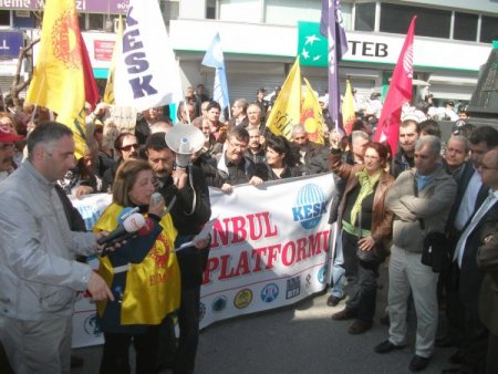 Şişli'de '4+4+4' Protestosu