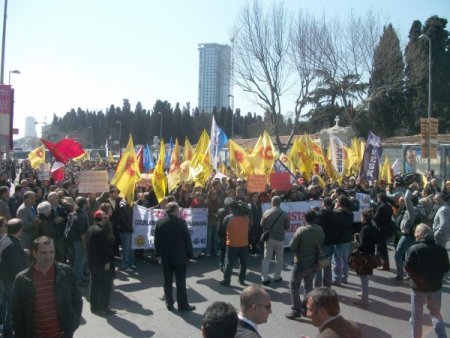 Şişli'de '4+4+4' Protestosu
