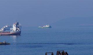 Sismik arama gemisi Tuzla açıklarında