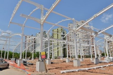 Siteler Mahallesi'ndeki pazar yeri haziranda açılacak