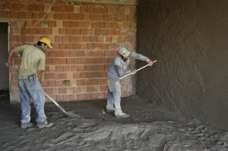 Sıvacılar, Sahurun Ardından İşbaşı Yapıyor