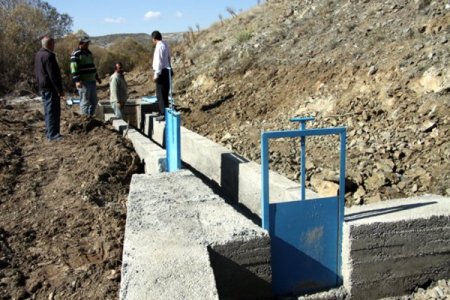 Sivas İl Özel İdaresi, sulama tesislerini onardı