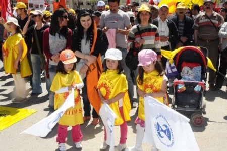 Sivas’ta 1 Mayıs Kutlandı