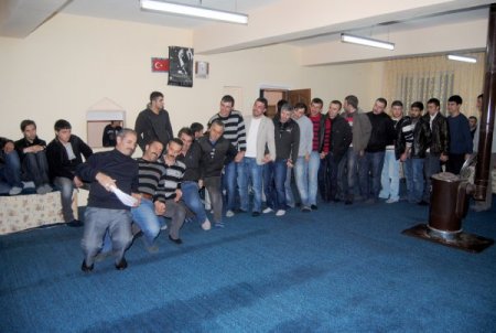 Sivas’ta bol kahkahalı asker uğurlama töreni