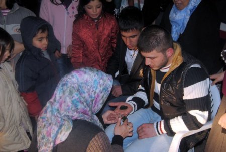 Sivas’ta bol kahkahalı asker uğurlama töreni