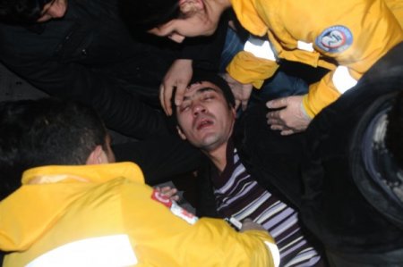 Sivas’ta işçilerden maaş eylemi