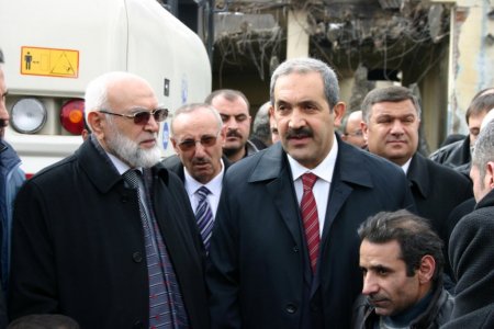 Sivas'ta kentsel dönüşüm kapsamında büyük yıkım