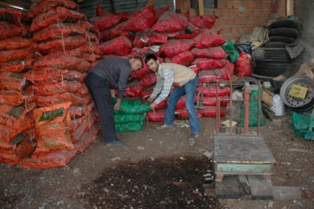 Sivas'ta odun ve kömür satışları arttı