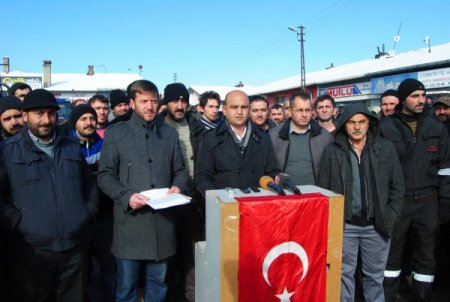 Sivas’ta sanayi esnafından belediyeye tepki