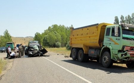 Sivas’ta trafik kazası: 1 ölü 4 yaralı