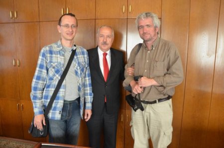 Slovakyalı gazeteci, Zonguldaklılara Avrupa Birliği'ni sordu