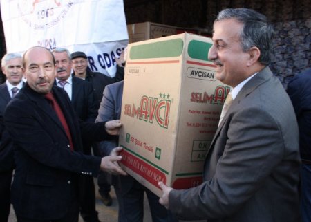 Soba üreticileri ihtiyaç sahiplerini unutmadı