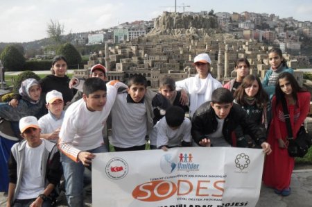 SODES’le ilk defa gerçek müze gördüler