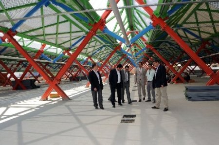 Soğanlı'ya inşa edilen modern pazar alanı haziranda faaaliyette