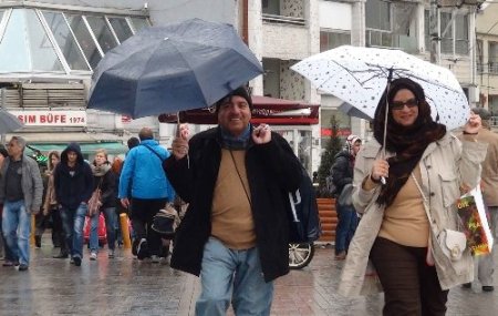 Soğuk hava vatandaşların keyfini kaçırdı