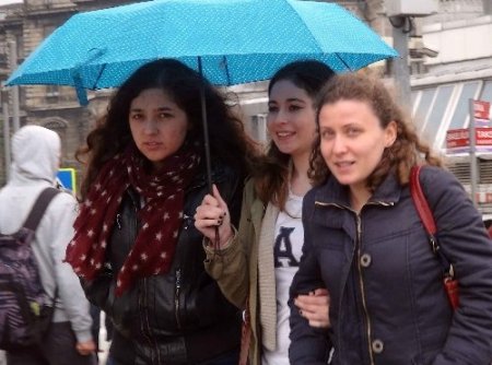 Soğuk hava vatandaşların keyfini kaçırdı