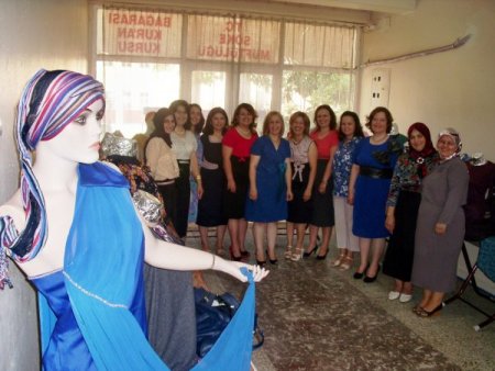 Söke Halk Eğitim Merkezi Giyim Kursunun Sergisi Açıldı