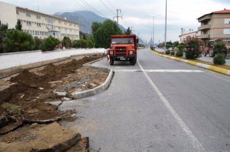 Söke'de peyzaj çalışmaları hız kazandı