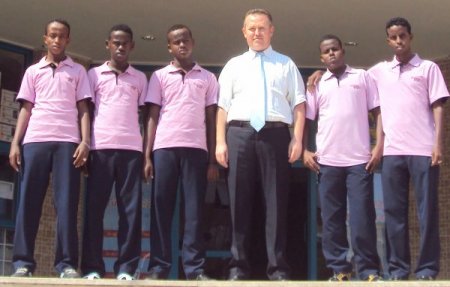 Somalili öğrenciler Ufuk Lisesi'nde ders başı yaptı