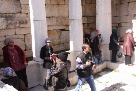 Somalili ve Afganistanlılar Sagalassos’a hayran kaldı