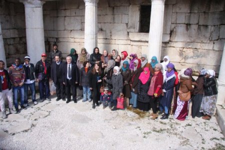 Somalili ve Afganistanlılar Sagalassos’a hayran kaldı