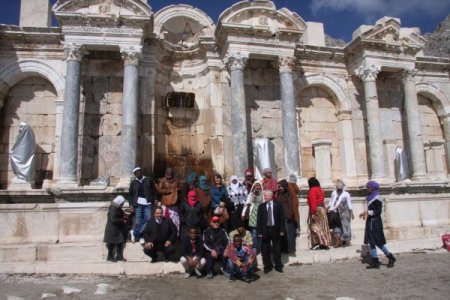 Somalili ve Afganistanlılar Sagalassos’a hayran kaldı