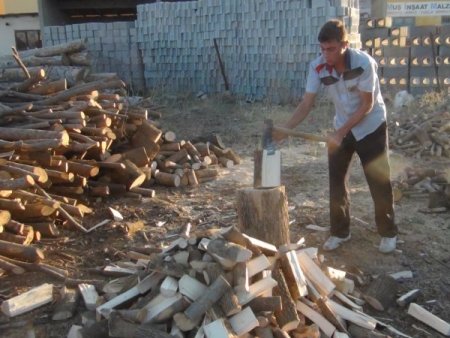 Sonbaharın gelmesiyle kış hazırlıkları başladı