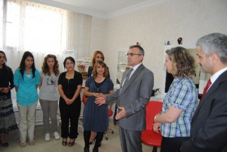 Sosyal Yardımlar Genel Müdür Yardımcıları Yüksekova'da