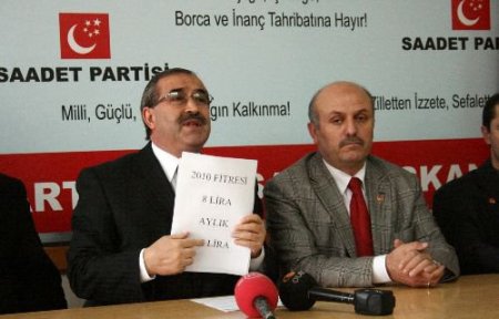 Sp Bursa İl Başkanı Tanış, Asgari Ücret Zammını Protesto Etti