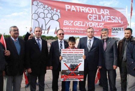 SP'liler, patriot eyleminin iptal edilmesini protesto etti