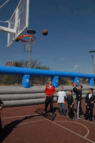 Spor tırı Kayseri’yi şenlendirdi