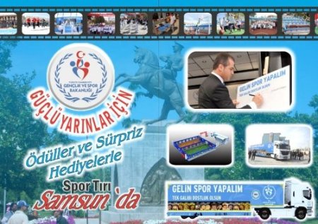Spor TIR'ı Samsun'a geliyor