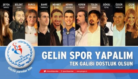 Sporun yıldızlarından şiddete karşı özel şarkı