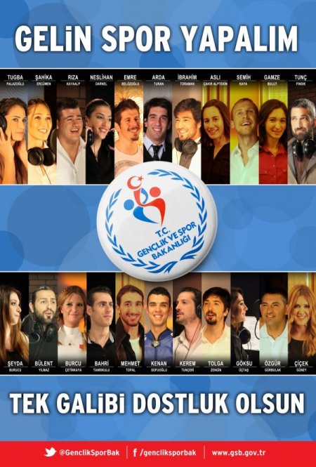 Sporun yıldızlarından şiddete karşı özel şarkı