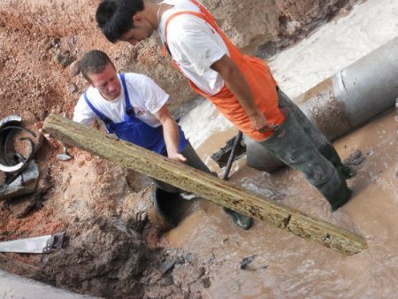 Su Borusundan 2 M'lik Kalas Çıktı