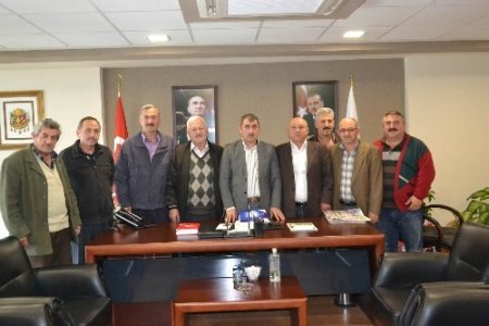 Su Ürünleri Kooperatifi'nden Başkan Köktaş'a ziyaret