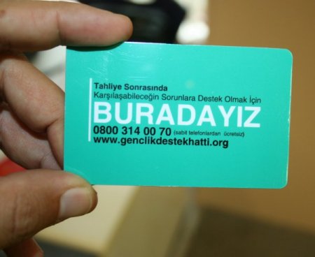 Suça itilmiş gençlere destek hattı kuruldu