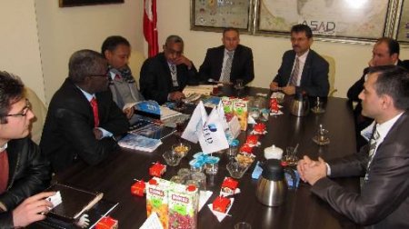 Sudan Heyeti, Ankaralı İşadamlarını Ziyaret Etti