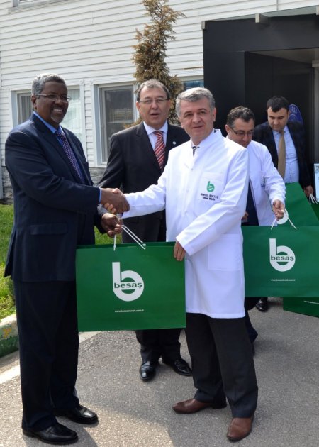 Sudanlılar BESAŞ'ı inceledi