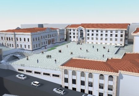 Sultan Abdülhamit Han’ın yadigarı Bursa Erkek Lisesi elden geçiriliyor