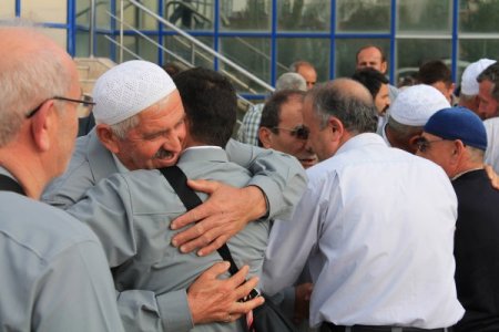 Suluovalı hacı adayları dualarla kutsal topraklara uğurlandı