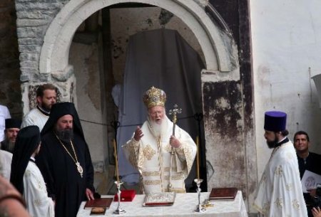 Sümela Manastırı'nda 88 Yıl Sonra Ayin Coşkusu Yaşandı