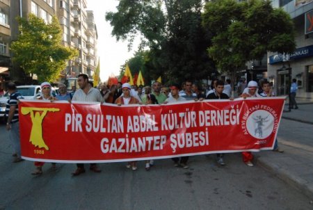Sürgü'de Yaşanan Olaylar, Gaziantep'te Protesto Edildi