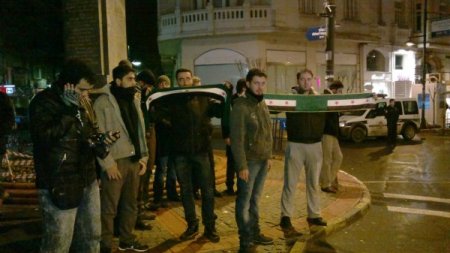 Suriye Konsolosluğu’na Molotoflu Saldırı Girişimi