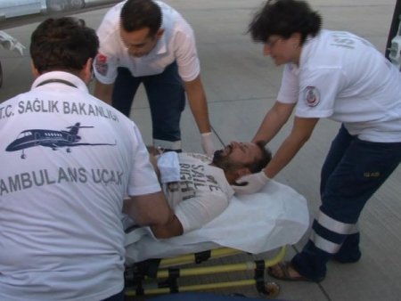 Suriye’de Vurulan Aa Muhabiri Uçakla İstanbul’a Getirildi