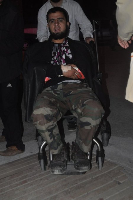 Suriye'de Yaralanan Biri Bebek 6 Kişi Hatay'a Getirildi