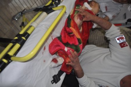 Suriye'de Yaralanan Biri Bebek 6 Kişi Hatay'a Getirildi