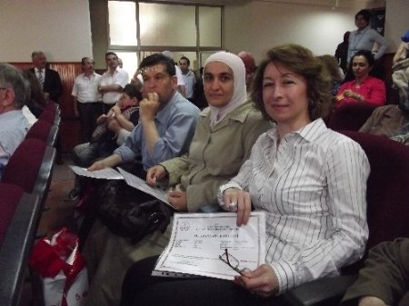 Suriye’den Terme'ye gelen mültecilere Türkçe eğitimi